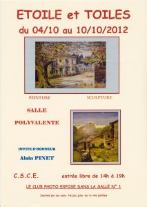 Etoiles et Toiles à Etoile sur Rhône 2012 Etoiles et Toiles à Etoile sur Rhône 2012